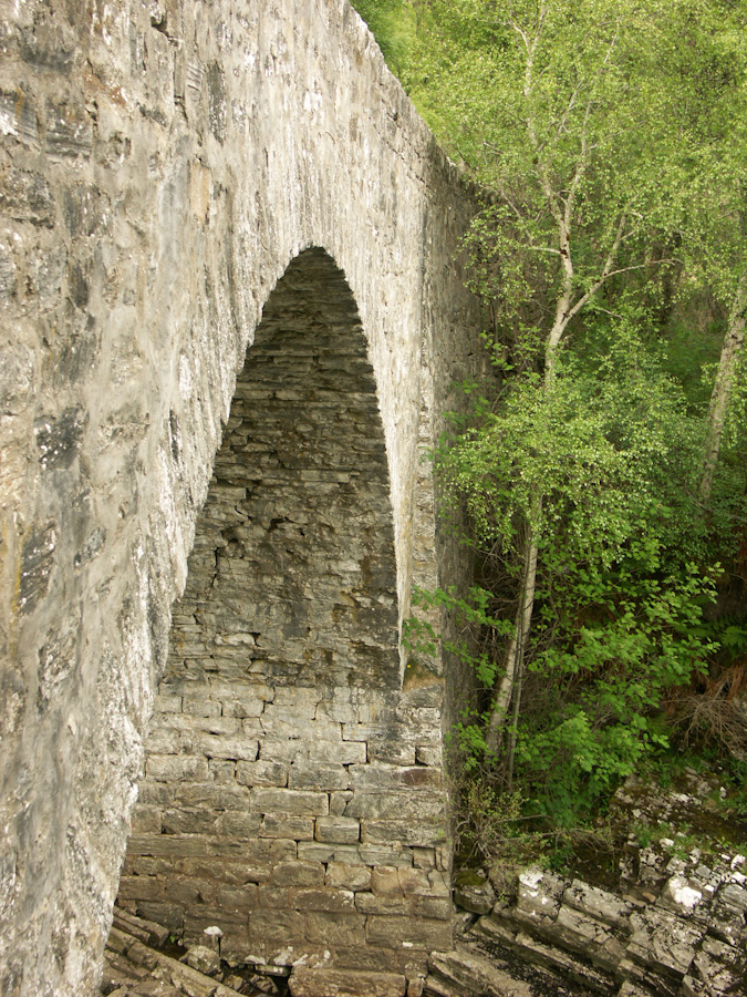 Old Oykel Bridge over River Oykel